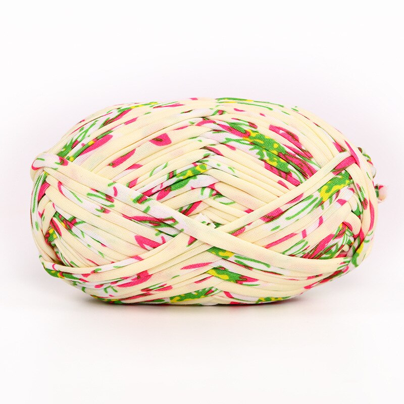 100g t-shirt à tricoter des fils épais coton tissu fil pour tricoter au Crochet à la main panier tapis sac à main sac à main tapis trapillo: 5