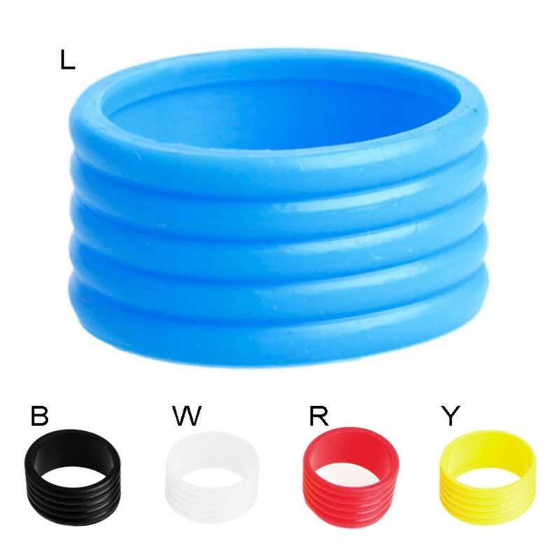 5 stks/pak Tennisracket Handvat Rekbaar Rubber Ring, Tennis Racket Grip Ring, Overgrip Ring Protector