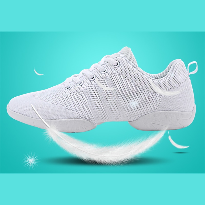 Women's and children's athletic fitness shoes, soft sole cheerleading shoes, training square dance shoes, women's toning shoes