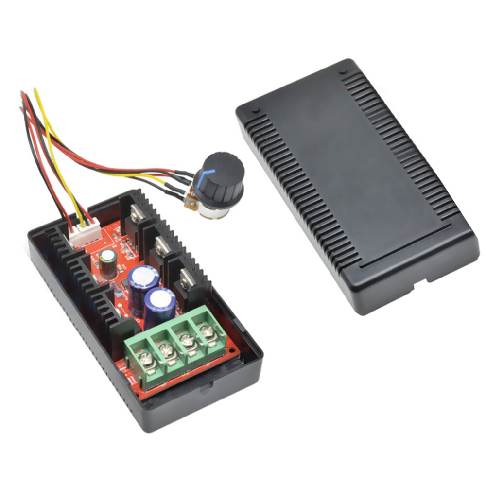 2000W 40A DC Motor Speed Controller DC 12V 24V PWM HHO RC Car Fan Speed Regulator Adjustable Power Control Switch Soft Starting