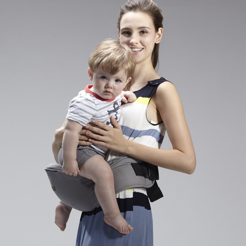 Porte-bébé multifonction d'hiver aiebao avec repose-taille dorsal