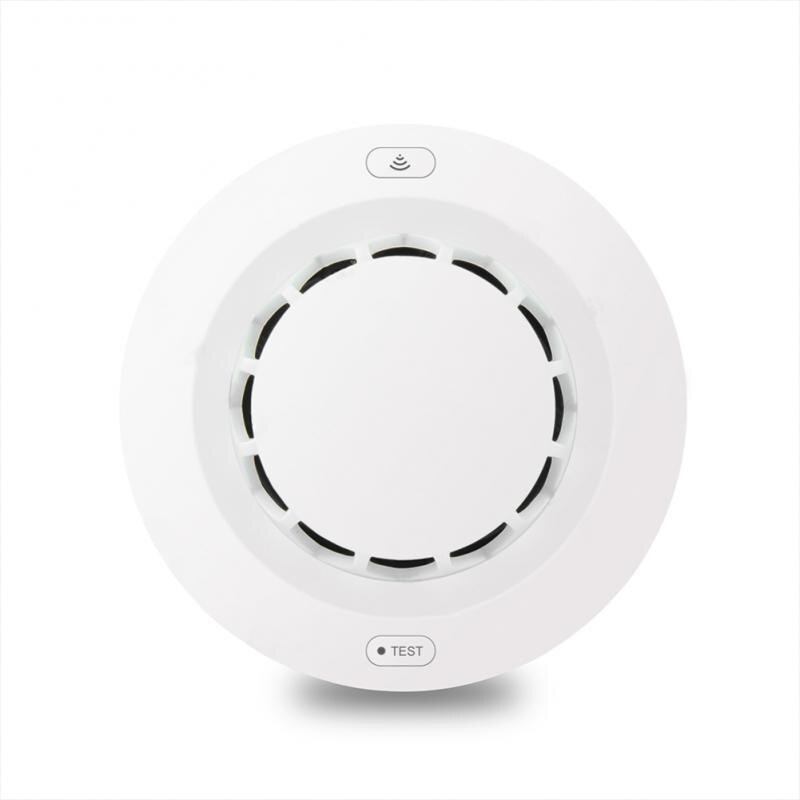 WiFi Smoke Sensor Alarm Fire Protection Smoke Detector Smokehouse Combination Fire Alarm Smart Home Security System Tuya APP: 02