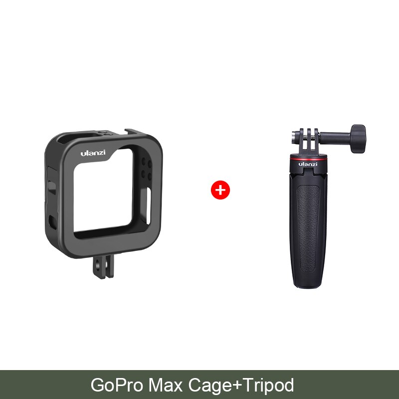 Ulanzi GM-3 Gopro Max Cage métallique chaussure froide Vlog 1:1 GoPro Max Cage Case cadre: Blanc couleur