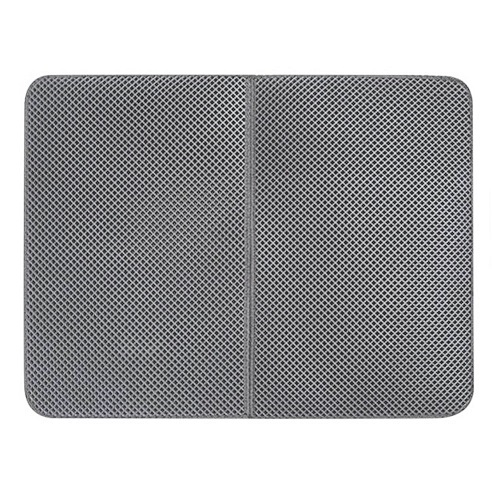 Double-Layer Cat Litter Mat: litter Mat Gray / 55X70CM foldable