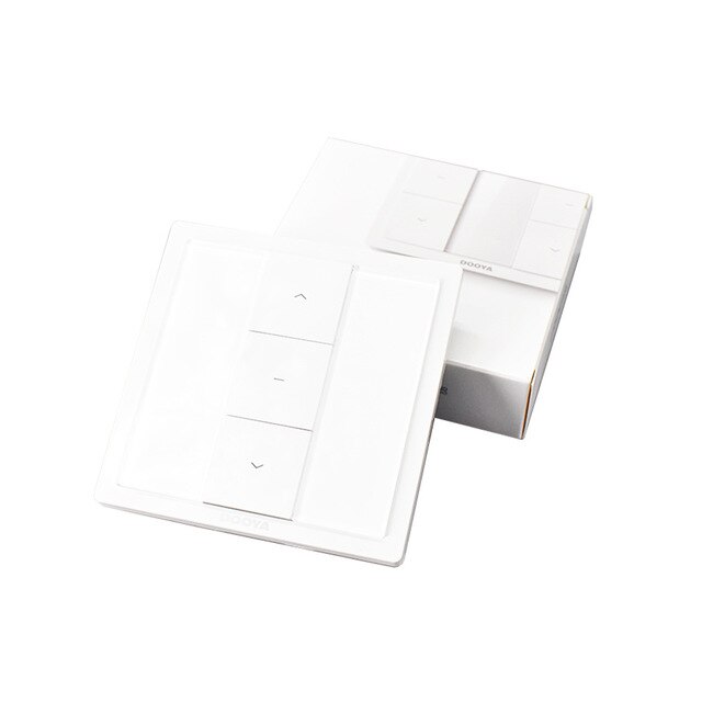 Dooya DC1650 Wall Switch Single Channel Remote Control for Electric Curtain connect with Smart Home Google or Alexa