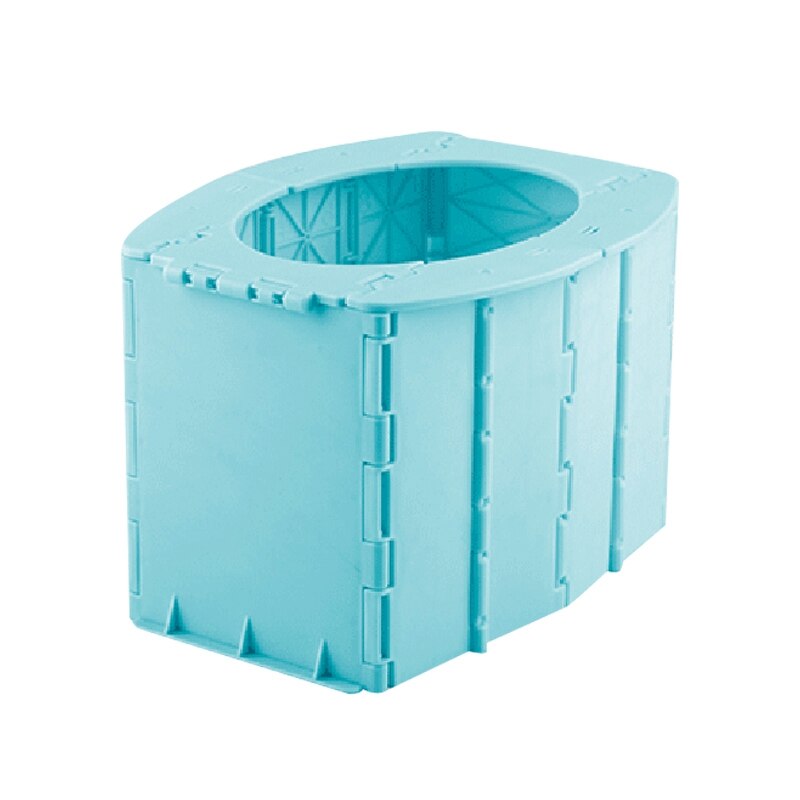 Bärbar toalettstol bilresa camping barn potta träningssäte barns fällbara toalett med vikt 100kg: Default Title