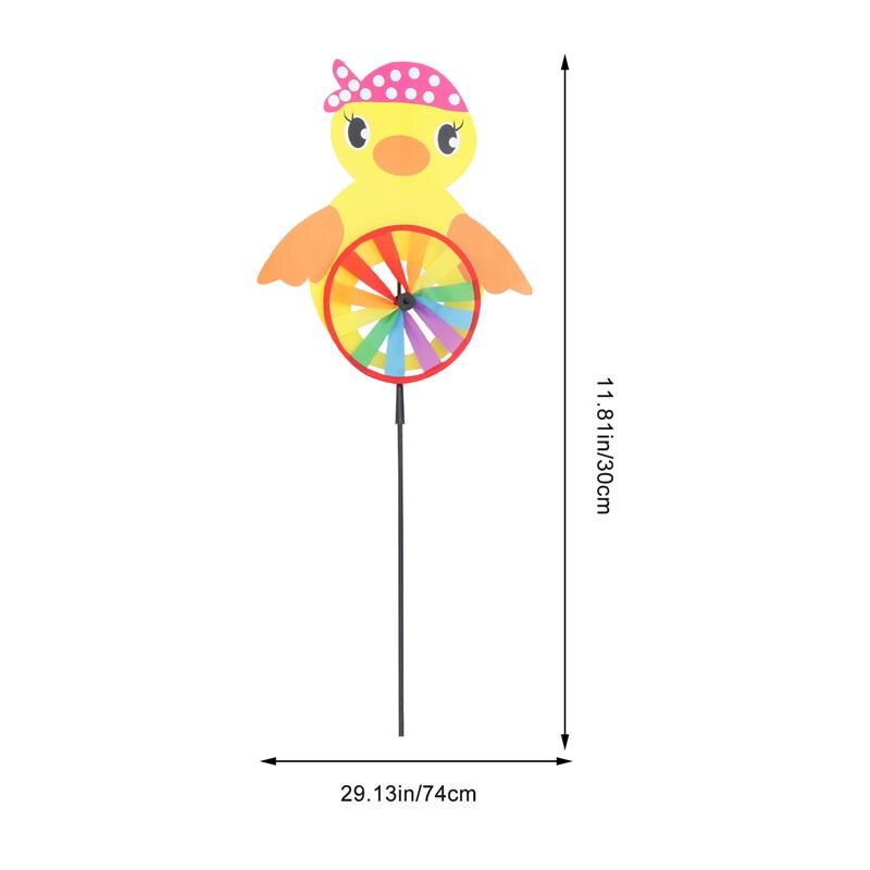 Metaalen Vogel Windmolen - Smeedijzeren Windspinner Voor In De Tuin Of Op Het Terras - Brons Blauw Of Geel