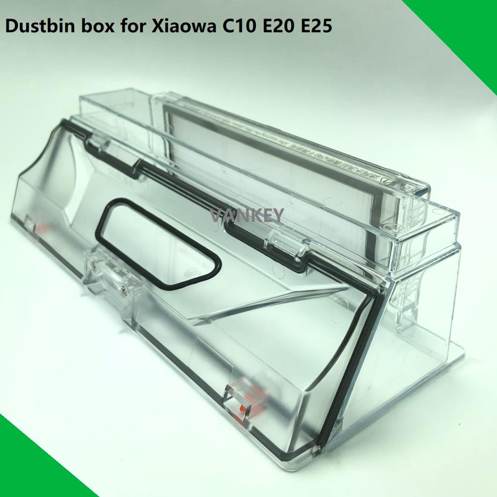 Nouvelle boîte à poussière d'origine pour Xiaomi aspirateur Robot Roborock Xiaowa C10 E20 E25 Robot poubelle boîte avec filtre Hepa