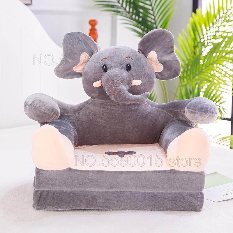 Silla Mona niños sofá taburete plegable de dibujos animados para niños sofá taburete de bebé se puede lavar silla lavable para niños: 16