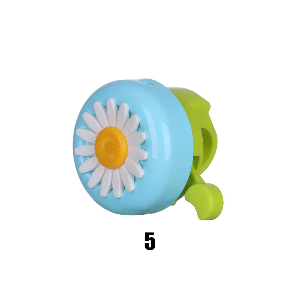 Mode 1Pc Kids Funny Fiets Bell Hoorns Fiets Daisy Bloem Kinderen Meisjes Fietsen Ring Alarm Voor Stuur Multi-kleur: 5