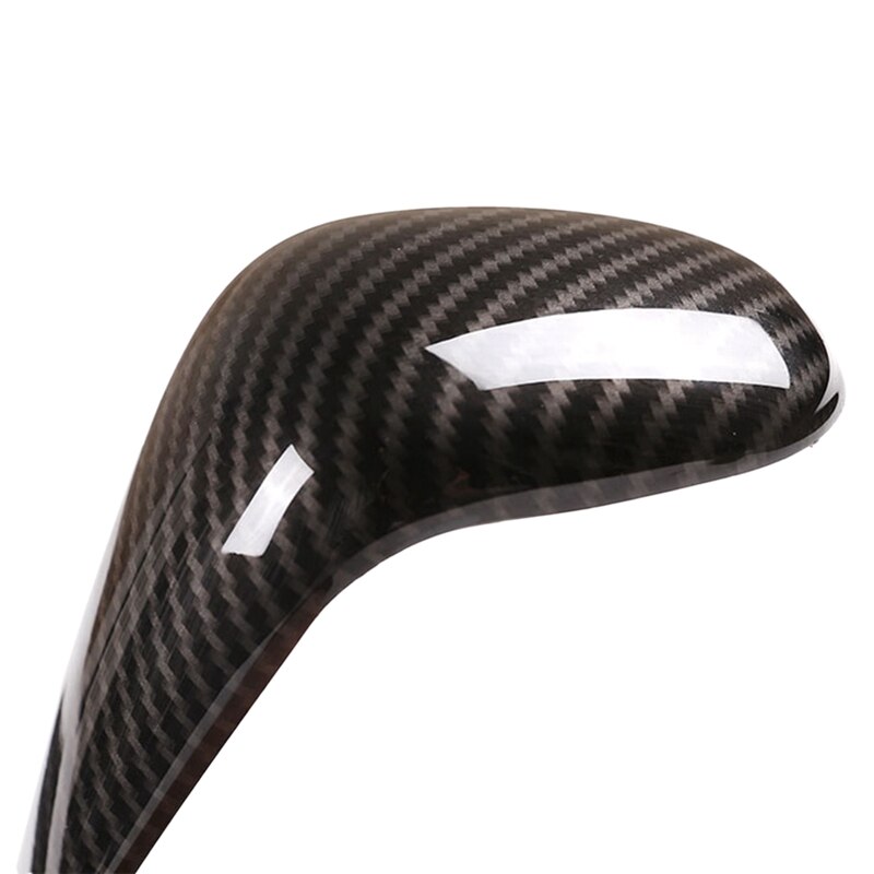 For Para A6 C7 14-18 A7 - de fibra de carbono de ABS para el cambio de marchas cubierta de palanca de cambios cubierta de la