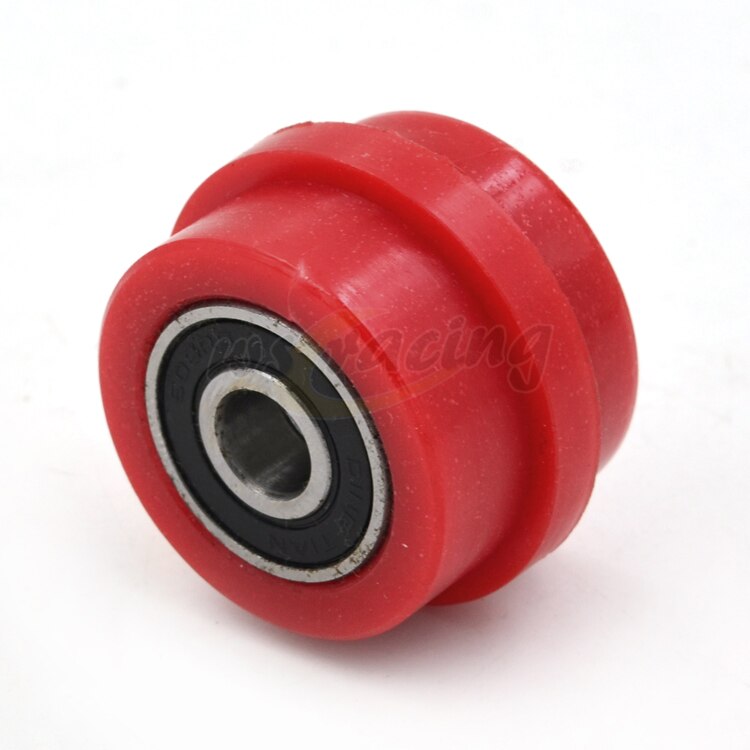 Motorcycle 8mm M8 Chain Roller Tensioner Pulley Wheel Guide For CRF YZF KTM WRF RMZ RMX KLX KXF Pit Dirt Bike