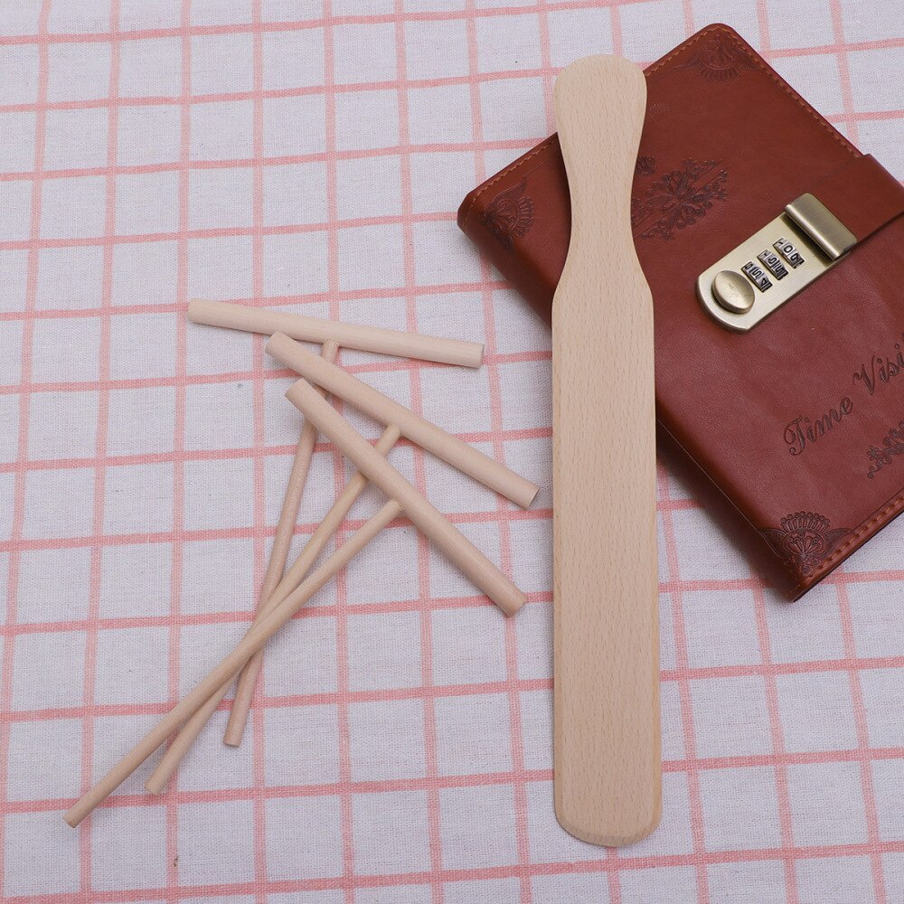 2/4/6pcs Pancake Spatula Pancake Cooking Utensils Wooden Crepe Spreader And Spatula Tortilla Rake Batter Spreading Tools