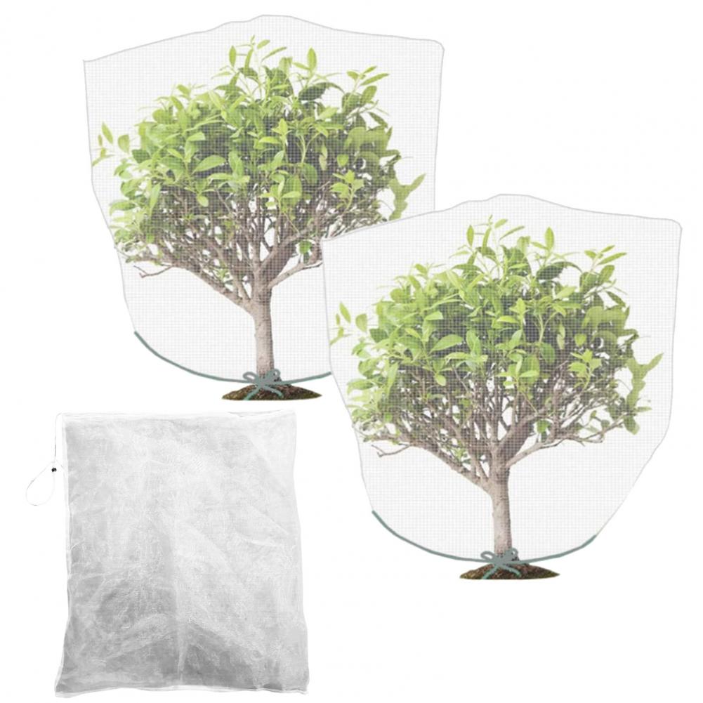 Plant Cover Bag Wind-Prevent Breathable Nylon Garden Netting Mesh for Garden Greenhouses Cut-out Insect Cover