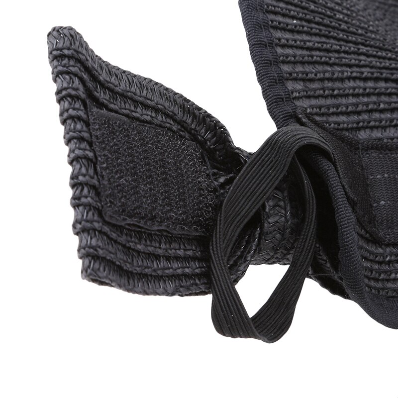 Beach cap sunbonnet visir stråhatt kvinnelig solkrem sommer sammenleggbar stor solhatt for kvinner lue