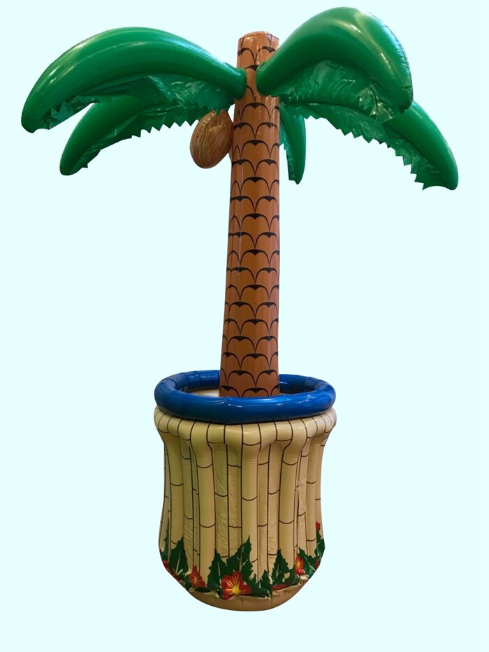 Opblaasbare Palmboom Koeler Feestartikelen Drank Emmers Houders Luau Levert Water Zwembad Speelgoed-5.4 Meter Hoog
