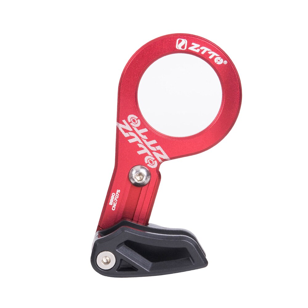Ztto mtb guia de corrente da bicicleta única velocidade guia de corrente 1xsystem iscg 03 iscg 05 bb monte ampla estreita engrenagem guia de corrente cnc: BB mount RED