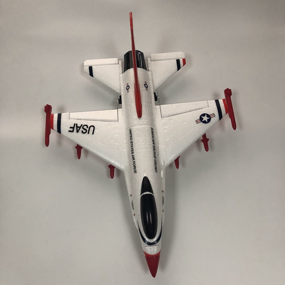 35 Mm Micro Rc Jet F16 Wit Gemonteerde Kit