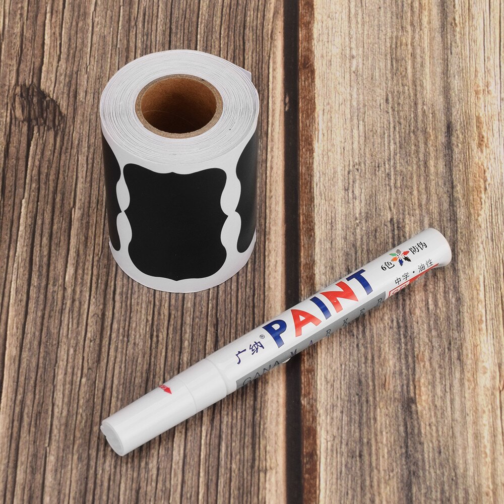 150pcs Kitchen Spice Label Stickers Jars Pantry Labels Storage Organizers Cans Removable Chalkboard Spice Jar Label Wall Sticker: HFEP0609