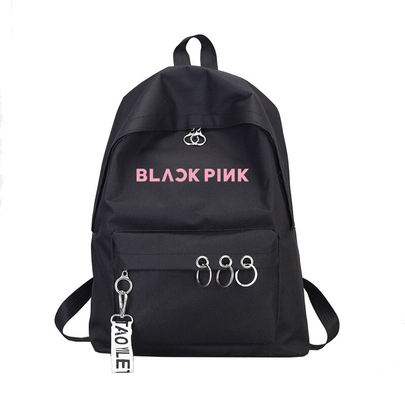 Ateez niños perdidos kpop saco un Dos mochila Got7 mujeres Monsta X Dos veces quiero uno de lona de mujer: blackpinkR1