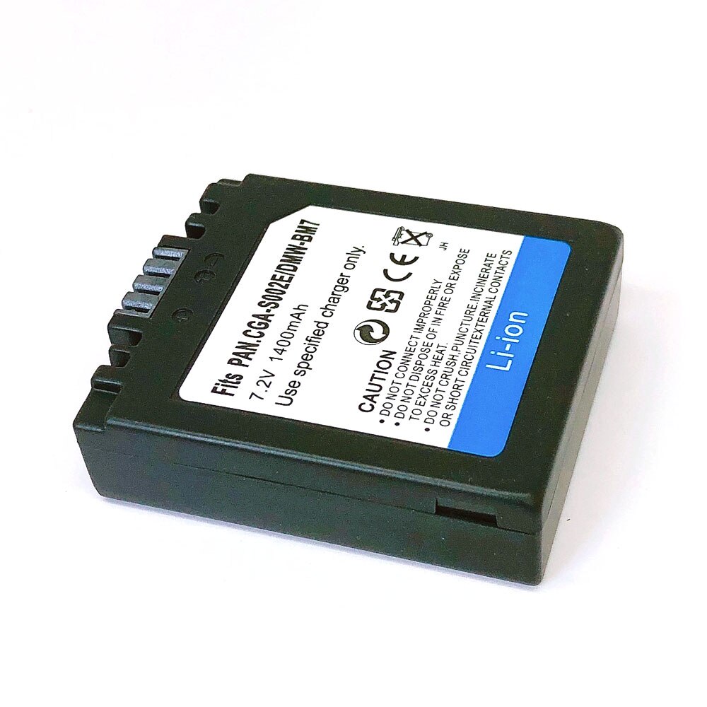 CGR-S002E CGA-S002E CGR-S002 CGA-S002 CGA CGR S002 S002E DMW-BM7 DMWBM7 Battery For Panasonic DMC-FZ10 FZ15 FZ2 FZ20 FZ3 FZ4 FZ5