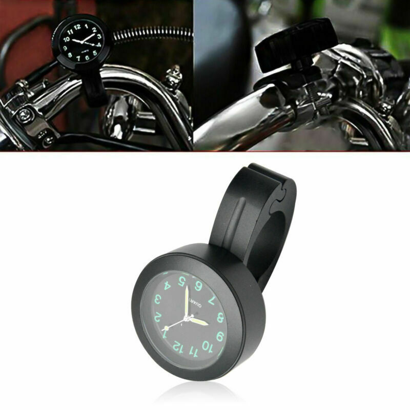 Mini motorcykel styr bar mount digital ur ur tidsmåler ur vandtæt motorcykel motorcykel digitale ure