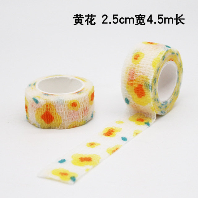 1 Rolle Fingerverband, elastisches Klebeband, Verband, Gips, selbstklebendes Wundband, Patch, Verband, Gipsverbände