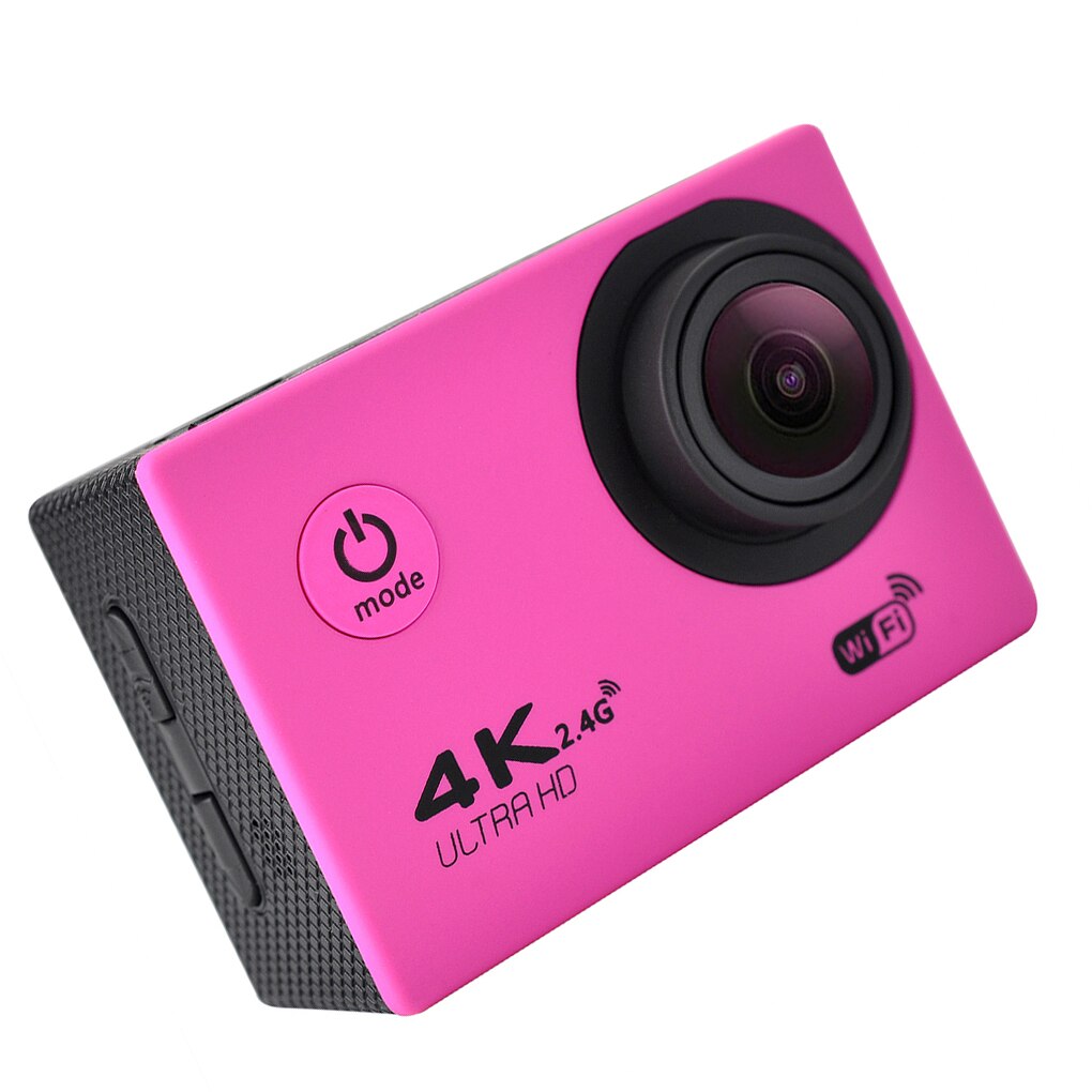 4K Outdoor Sports Action Camera 1080P WIFI 30m Waterproof 170 Degree Wide-Angle Lens 12MP/5MP Extreme Sports DV Cam Camcorder: NO.1 / EU plug