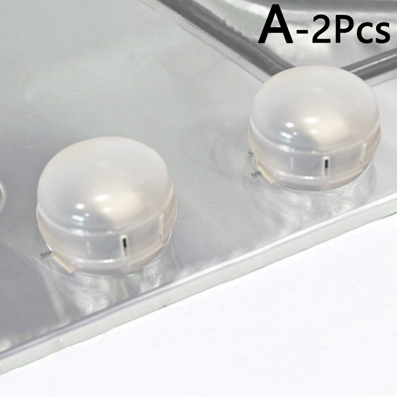 Cubierta protectora de botón de cocina de Gas para niños, Protector de seguridad para cocina de horno de Gas, interruptor de Control, 2 unids/lote: 2pc