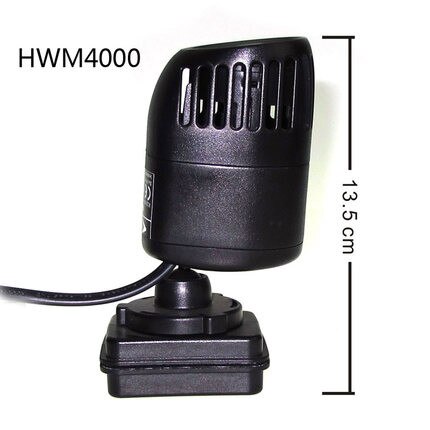 Resun HWM-2000/4000/6000 Marine Aquarium Fish Coral Tank Wave Maker Pump with Magnetic Basement: HWM4000 6W