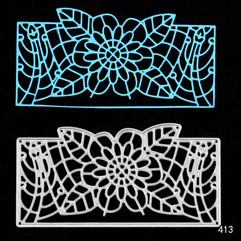 Edge card Cutting Dies For DIY Scrapbooking Birthday Photo Album Decorative Embossing DIY Paper Cards.