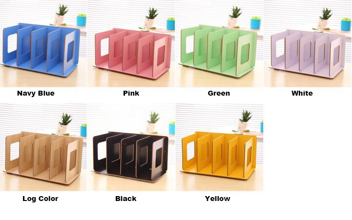 1 TEIL/LOS 7-farben DIY Dateiablage & Magazin Organizer, WJJ00001