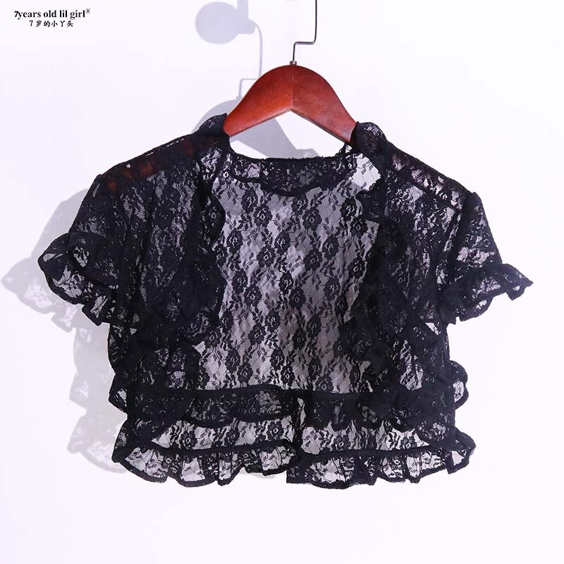 Original Flamenco Spitze Schulter Kleider Getragen Durch Frauen LA06