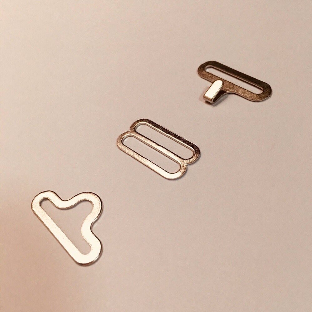 50 sets Vlinderdas Hardware Stropdas Haak Vlinderdas of Das Clips Fasteners om Verstelbare Bandjes op Vlinderdas dip