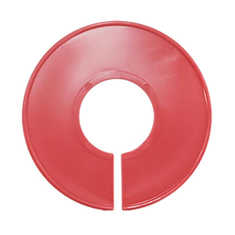 6/8/12Pcs Diy Baby Kleding Maat Verdelers Plastic Kleden Markering Ring Maat Verdelers Garment Maat Tags ronde Hangers Rack: Red-6Pcs