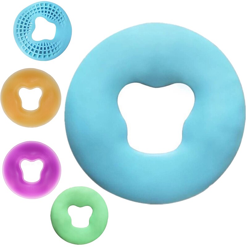 Almohada de silicona suave para masaje facial, cojín redondo antiarrugas, antideslizante, para el cuidado de la belleza