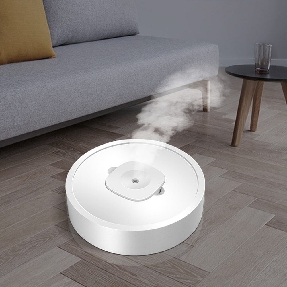 Multifunctional Cordless Air Humidifier Aroma Diffuser UV Sterilizer with Wheels Mist Maker Refresher for Car Home Office
