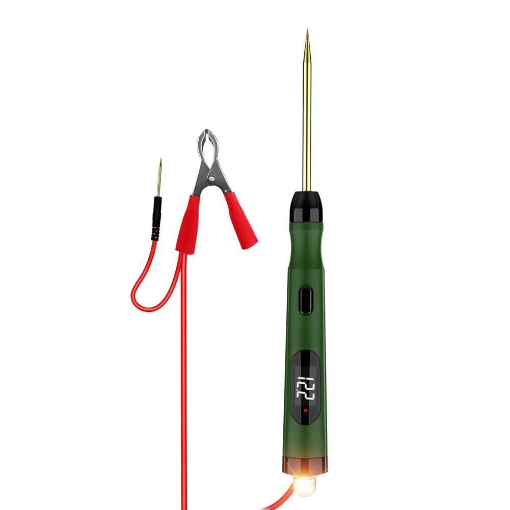 Handheld Digital Display Car Diagnostic Tools Probe Pencil Detector Home Auto Repairs Ahop Multi-function Circuit Test Pen