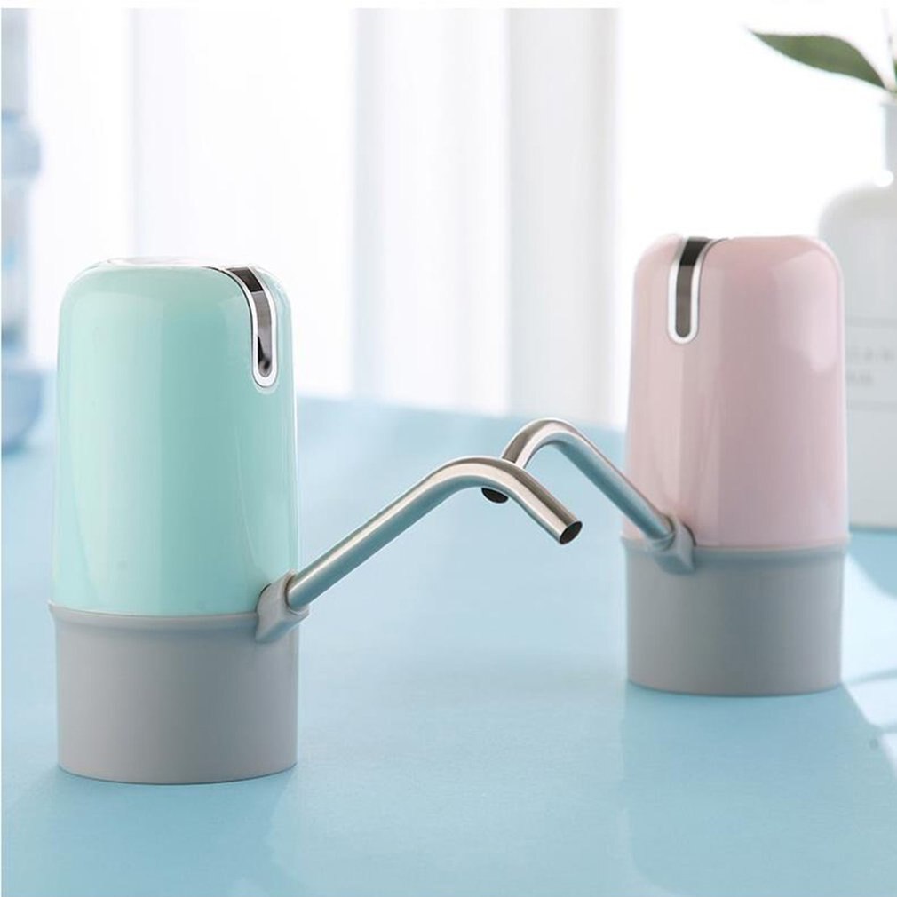 Drinking Bucket Pure Water Pump Household Water Dispenser Manual Pressure USB-charge Automatic Water Dispenser Electric Portable