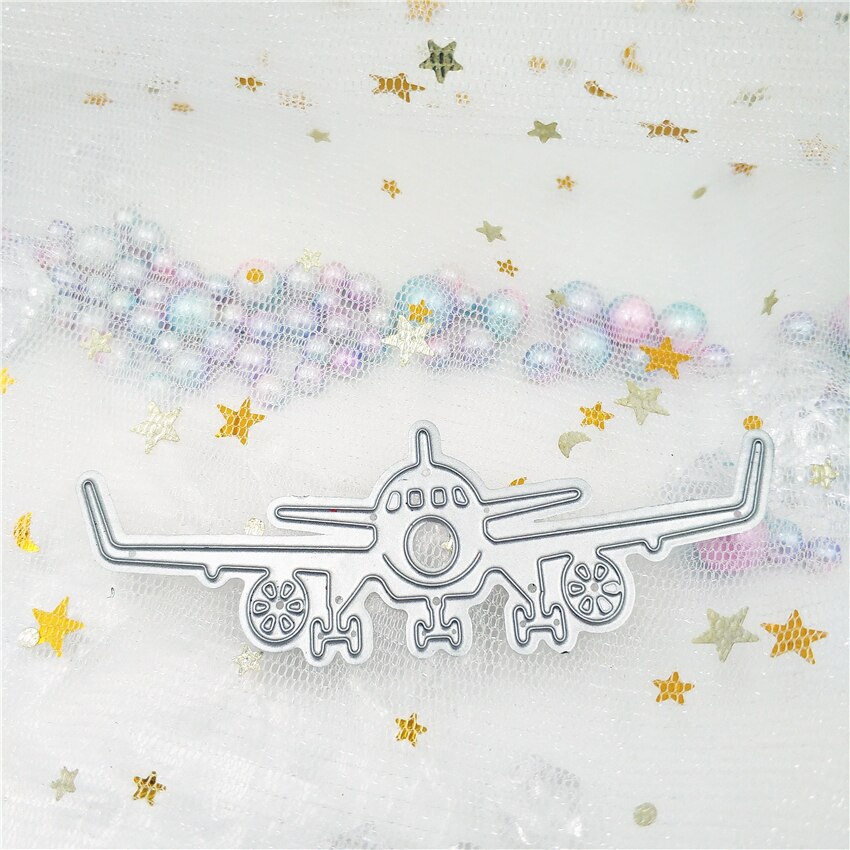 Metal Civil aircraft paper die cutting dies for Scrapbooking/DIY Christmas wedding Halloween Easter card