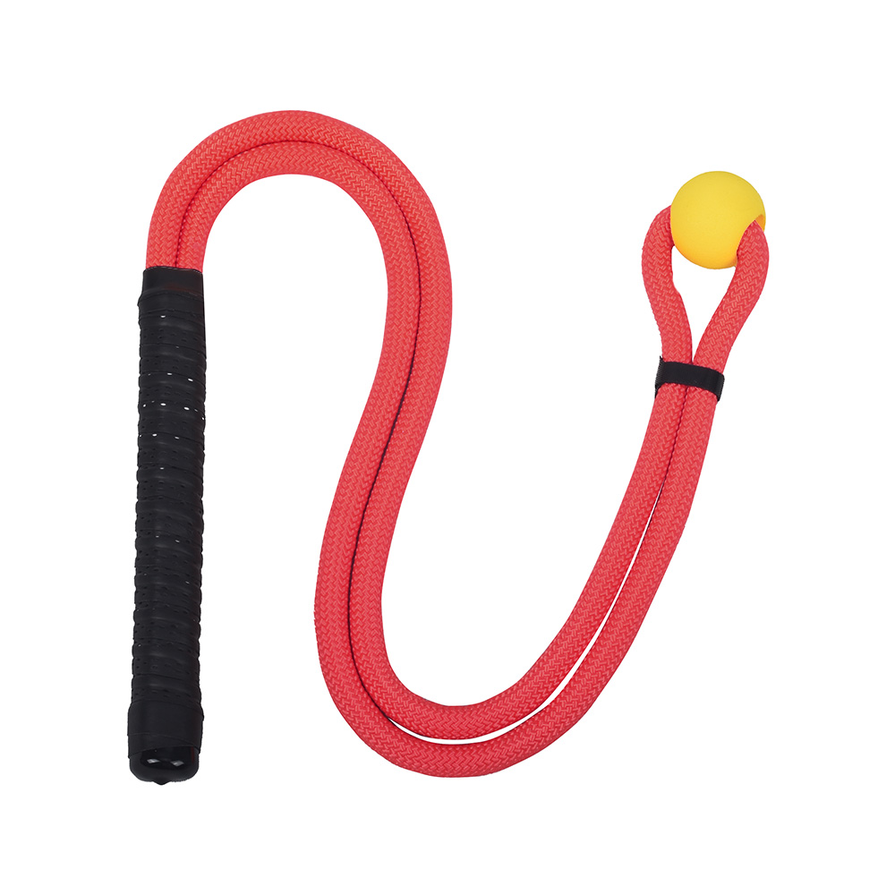 Golf Swing Rope Training Aid Fitness Equipment Trainer With Eva Ball For Practice Posture Corrector Exercise Assistance Work: Red