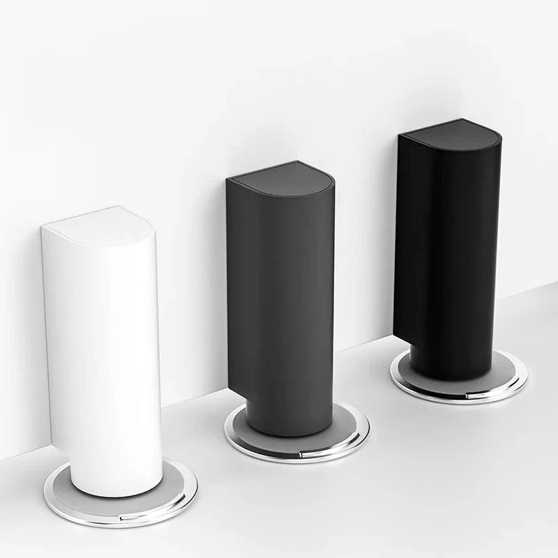 Non Perforated Gate Blocker Stainless Steel Magnetic Door Stopper, Door Hardware Door Close Prevention Door Stop Door Closer