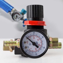 Manometer Umweltfreundliche Luft Kompressor Werkzeuge Hydraulische Tester Regler Manometer Vakuum sprühen Pistole Regulierung