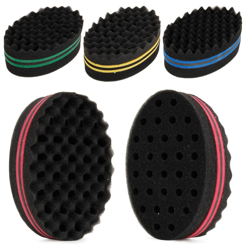 Barber Hair Magic Twist Sponge Brush For Dreads Locking Coil Afro Curl Wave Tool