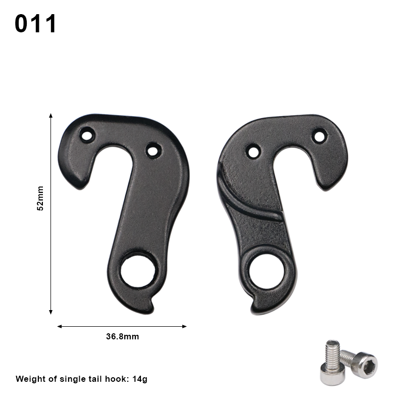 Fahrrad Schaltwerk Schwanz Haken Verlängerung Aufhänger Adapter Fahrrad Hinten Getriebe Mech Schaltauge ausfallen Konverter Adapter: Licht Grau