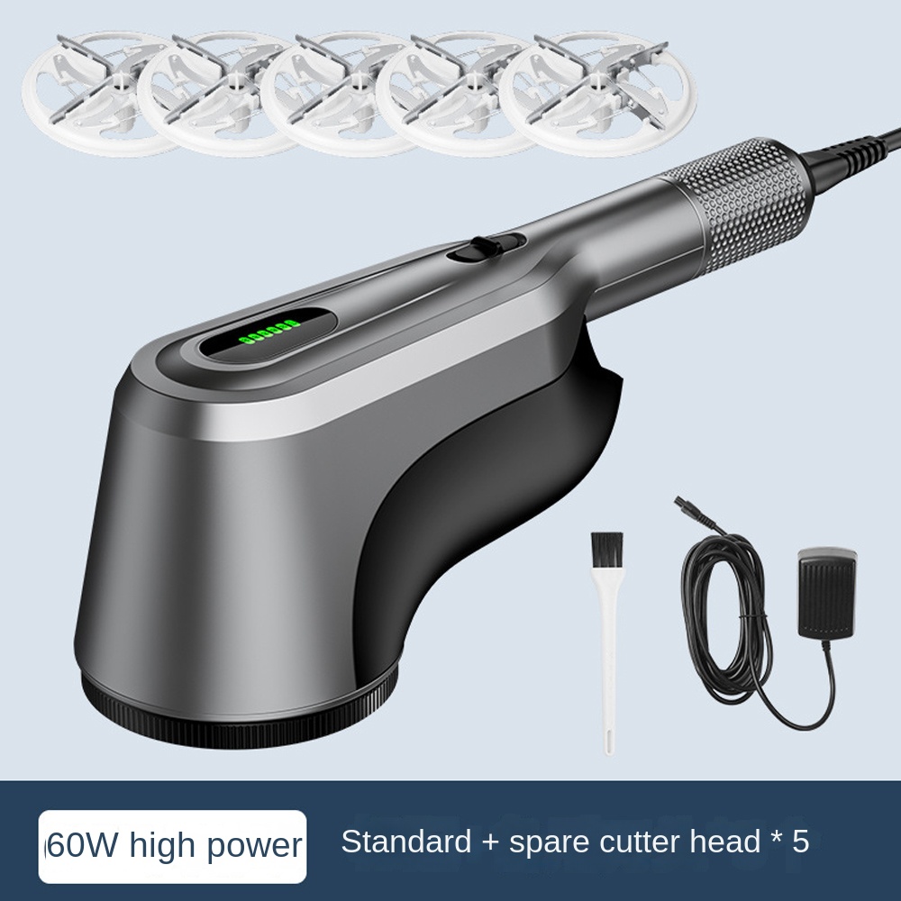 60W Commercial Lint Remover Spool Machine Hairball Trimmer Clothes Electric Lint Remover Dry Cleaners Shaving Ball