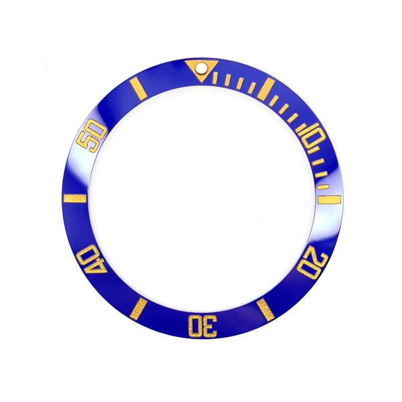 MDV106 Anello in ceramica inclinata per Casio MDV-106 Orologio Lunetta Inserto Anello adatto alle 12 Perline luminose mdv106 Anello per orologio 41x32.8mm