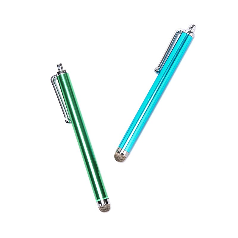 1PC Universal Mini Metal Micro Fibre Stylus Mesh Fiber Tip Touch Screen Stylus Pen For IPhone For Samsung Smart Phone Tablet PC