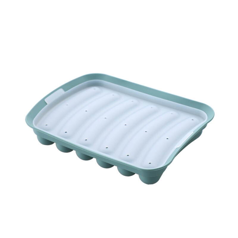 Silikon wurst bilden schinken wurst heißer hund schleifen werkzeug küche zubehör küche Spielereien und zubehör: Nil Blau