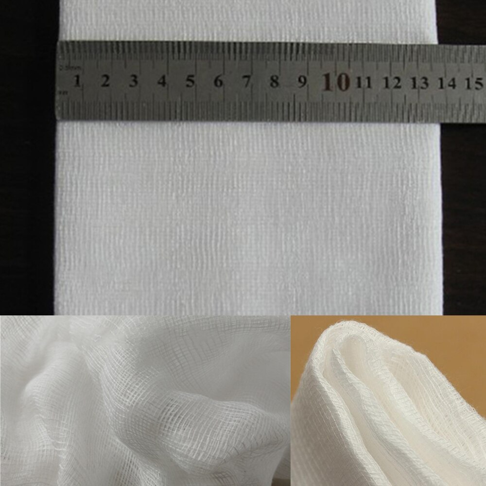 Cotton Gauze Cheesecloth Fabric Reusable Ultra Fine Muslin Cloth for Straining, Cooking, Cheesemaking, Baking gauzeCheese Grate